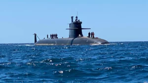 Hito en la construcción del submarino S-82: Navantia cierra el casco resistente del buque y ya tiene todas sus secciones unidas