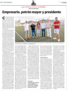 Empresario, patrón mayor y presidente