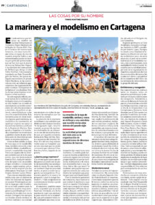 La marinera y el modelismo en Cartagena