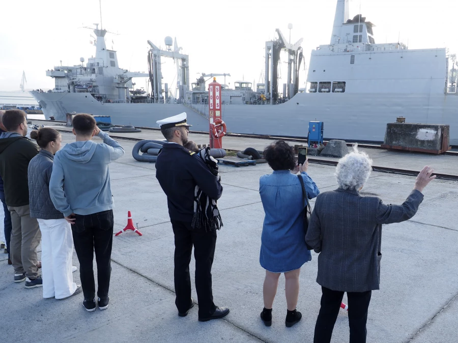 El BAC «Cantabria» se integra en la Agrupación Naval Permanente de la OTAN