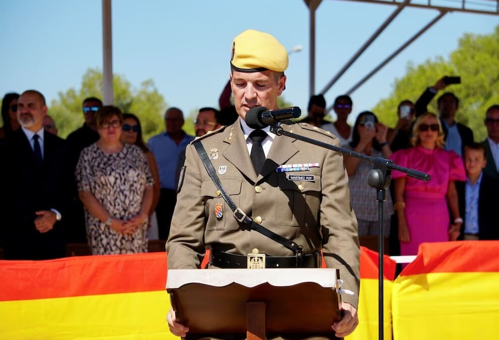 El Tercer Batallón de Intervención de la  UME ya tiene nuevo jefe tras tomar posesión el Teniente Coronel Ángel Martínez Puy