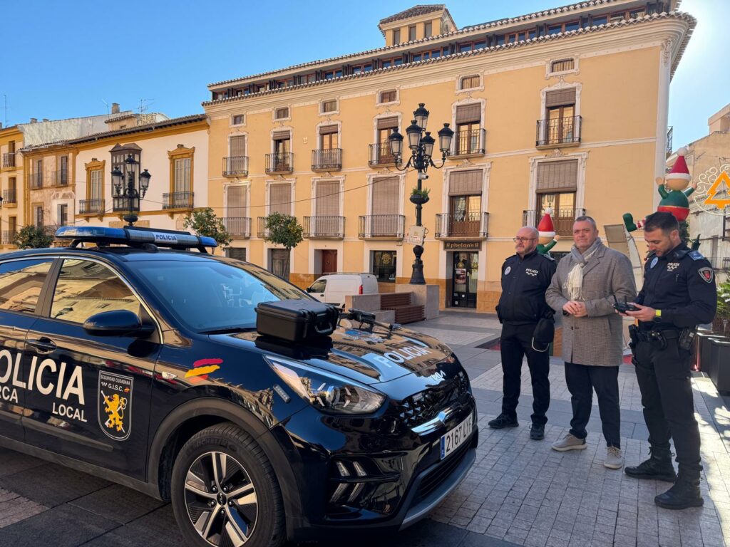 La Policía Local de Lorca «refuerza su capacidad operativa» con la adquisición de un dron de última generación