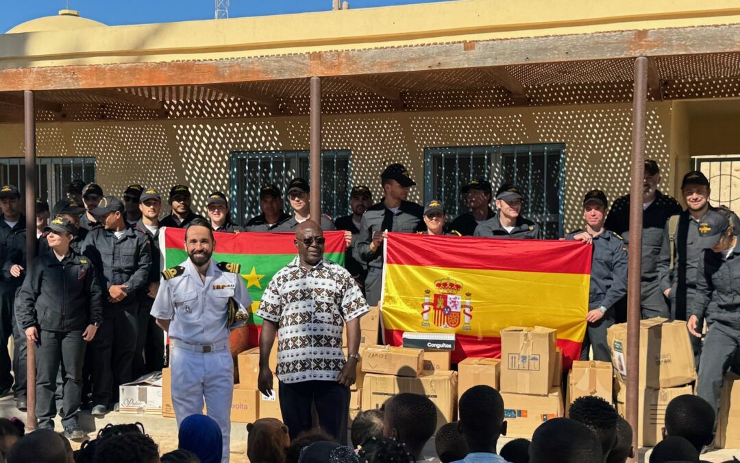 El BAM «Furor» ha desarrollado durante su estancia en Nuadibú actividades operativas, diplomáticas y sociales